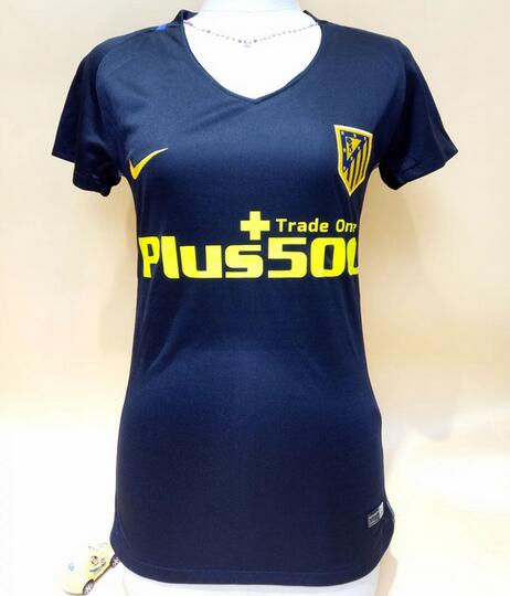 Atletico Madrid 2016/17 Women's Away Soccer Jersey